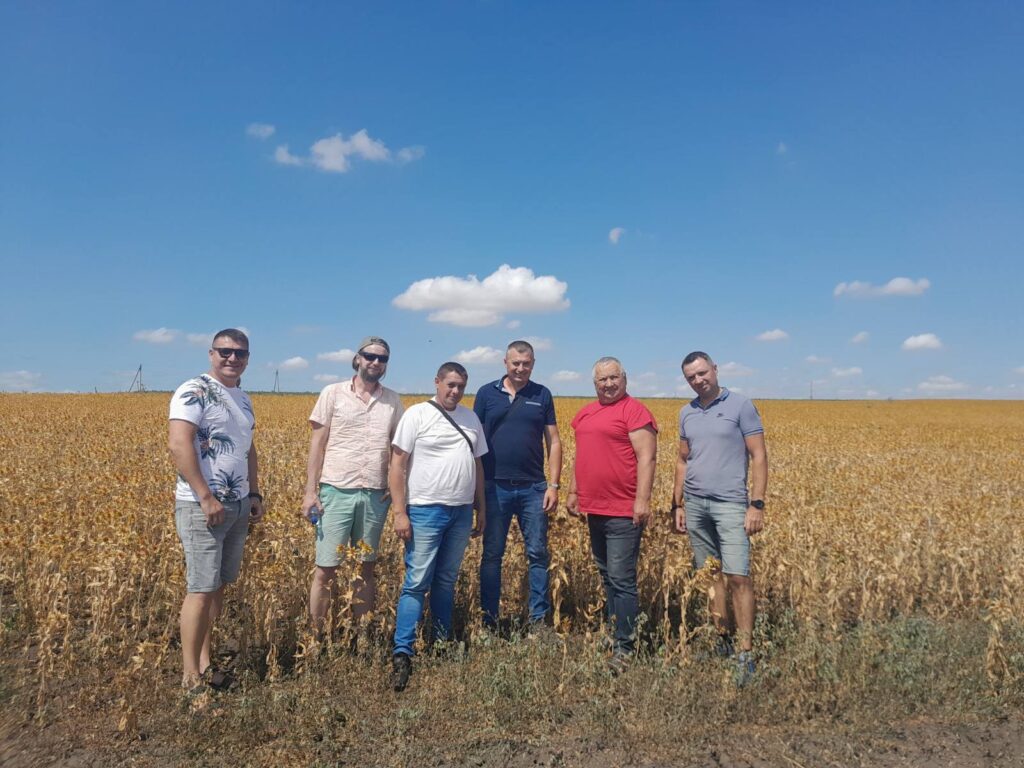 Відбулася перевірка дослідів аспірантів у господарстві «В. В. Плакущенко»